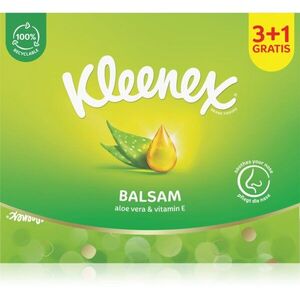 Kleenex Balsam Box papírové kapesníky 4x64 ks obraz