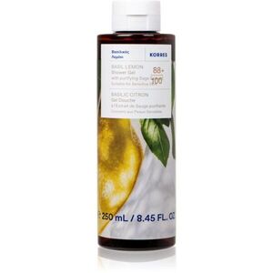 Korres Basil Lemon osvěžující sprchový gel 250 ml obraz