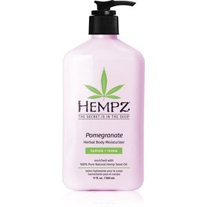 HEMPZ Pomegranate tělové hydratační mléko 500 ml obraz