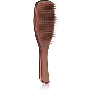 Tangle Teezer Ultimate Detangler Chrome plochý kartáč na rovné a kudrnaté vlasy Chocolate Bronze 1 ks obraz