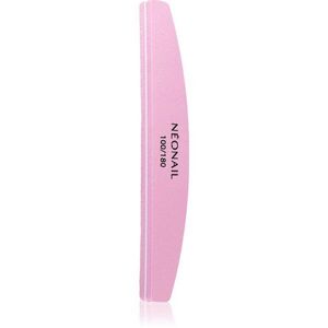 NEONAIL Nail Buffer Curved leštička na nehty typ 100/180 Pink 1 ks obraz