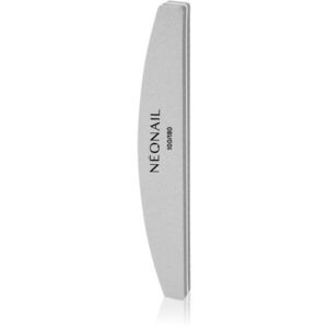 NEONAIL Nail Buffer Curved leštička na nehty typ 100/180 Grey 1 ks obraz