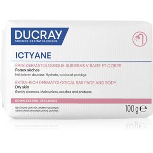 Ducray Ictyane tuhé mýdlo pro suchou pleť 100 g obraz