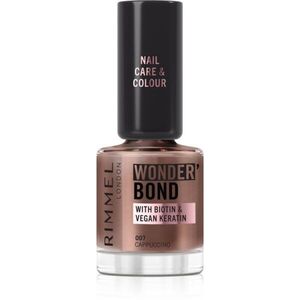 Rimmel Wonder'Bond lak na nehty odstín 007 Cappuccino 12 ml obraz