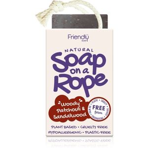 Friendly Soap Soap on a Rope Patchouli & Sandalwood přírodní mýdlo na šňůrce 95 g obraz