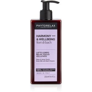 Phytorelax Laboratories Fiori di Bach relaxační tělové mléko 250 ml obraz
