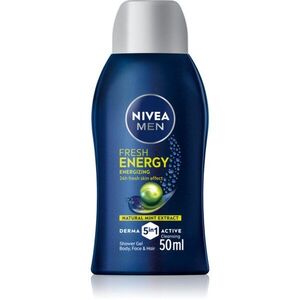 NIVEA MEN Fresh Energy sprchový gel pro muže 50 ml obraz