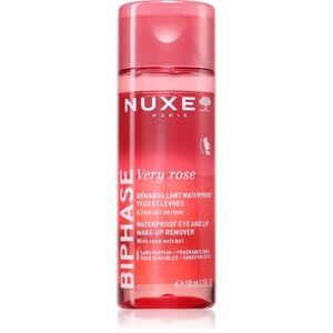 Nuxe Very Rose dvoufázový odličovač očí a rtů 100 ml obraz