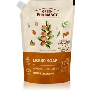 Green Pharmacy Almond & Argan Oil tekuté mýdlo na ruce – náhradní náplň 460 ml obraz