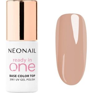 NEONAIL Ready In One 3in1 UV Gel Polish gelový lak na nehty s diamantovým práškem odstín 05 One Sand Taupe 7.2 ml obraz