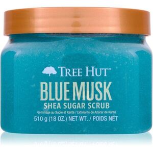 Tree Hut Shea Sugar Scrub Blue Musk cukrový tělový peeling 510 g obraz