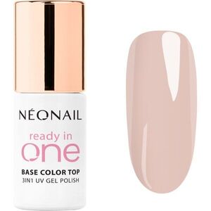 NEONAIL Ready In One 3in1 UV Gel Polish gelový lak na nehty s diamantovým práškem odstín 04 One Soft Beige 7.2 ml obraz