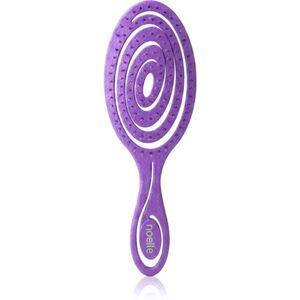 Noelle Hairbrush plochý kartáč Purple Spiral 1 ks obraz