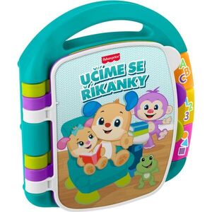 Fisher-Price Učíme se říkanky kontrastní edukativní knížka 1 ks obraz