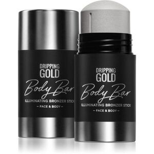 Dripping Gold Luxury Tanning Illuminating Stick rozjasňující bronzer na obličej a tělo odstín Silver 36 g obraz