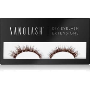 Nanolash DIY Eyelash Extensions sada na domácí prodloužení řas Heartbreaker BROWN 36 ks obraz