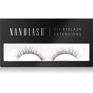 Nanolash DIY Eyelash Extensions sada na domácí prodloužení řas Classy BROWN 36 ks obraz