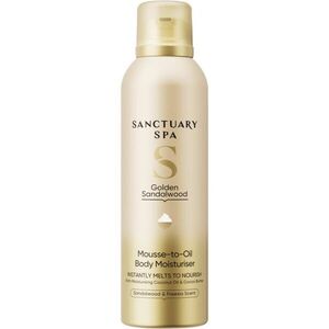 Sanctuary Spa Golden Sandalwood hydratační krémová pěna s oleji 200 ml obraz