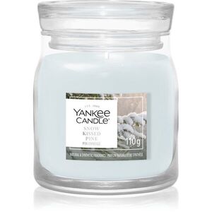 Yankee Candle Snow Kissed Pine vonná svíčka Signature 110 g obraz