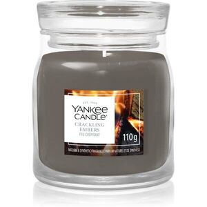 Yankee Candle Crackling Embers vonná svíčka Signature 110 g obraz