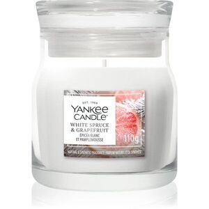 Yankee Candle White Spruce & Grapefruit vonná svíčka Signature 110 g obraz