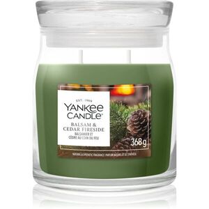 Yankee Candle Balsam & Cedar Fireside vonná svíčka 368 g obraz