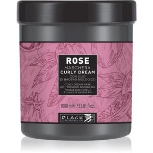 Black Professional Line Rose Curly Dream hydratační maska pro vlnité a kudrnaté vlasy 1000 ml obraz