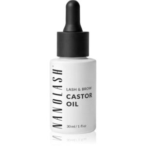 Nanolash Lash & Brow Castor Oil ricinový olej lisovaný za studena na řasy a obočí 30 ml obraz