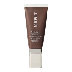 MERIT BEAUTY - The Uniform - Tónovaný minerální opalovací krém SPF 50 obraz