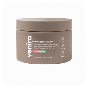 VENIRA magnesium drink jahoda-limetka 120 g obraz