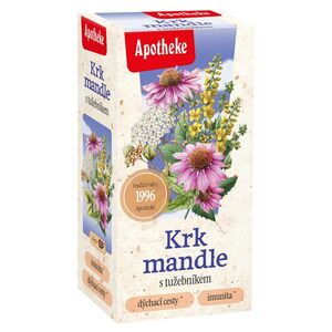 Apotheke Krk a mandle čaj nálevové sáčky 20x1, 5 g obraz