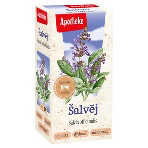 Apotheke Šalvěj lékařská čaj nálevové sáčky 20x2 g obraz