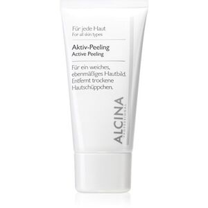 Alcina For All Skin Types aktivní peeling pro jemnou a vyhlazenou pleť 50 ml obraz
