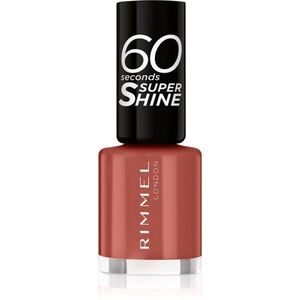 Rimmel 60 Seconds Super Shine lak na nehty odstín 707 Tan-A-Cotta 8 ml obraz