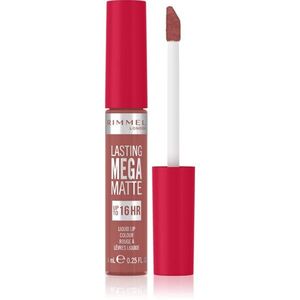 Rimmel Lasting Mega Matte lehká tekutá matná rtěnka 16h odstín Pink Blink 7, 4 ml obraz