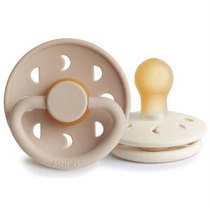 FRIGG Moon Phase Size 1: 0-6 months dudlík Cream/Croissant 2 ks obraz
