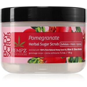 HEMPZ Pomegranate tělový peeling 176 g obraz