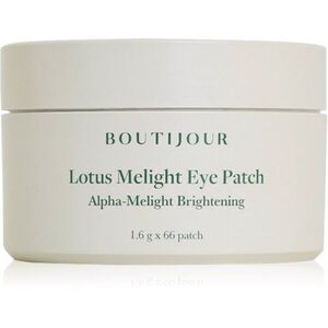 BOUTIJOUR Lotus Melight Eye Patch hydrogelová maska na oční okolí proti vráskám a tmavým kruhům 33 pár obraz
