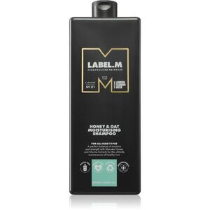 label.m Honey & Oat hydratační šampon pro každodenní použití 1000 ml obraz