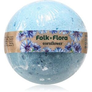 Folk & Flora Cornflower koupelová bomba 130 g obraz