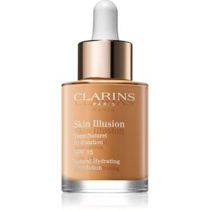 Clarins Skin Illusion Natural Hydrating Foundation rozjasňující hydratační make-up SPF 15 odstín 112 Amber 30 ml obraz