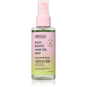 delhicious RICH ROOTS 5-in-1 Hair Oil Mist bezoplachový kondicionér ve spreji 75 ml obraz
