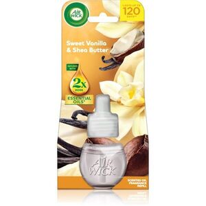 Air Wick Essential Oils Sweet Vanilla & Shea Butter náplň do elektrického difuzéru 19 ml obraz