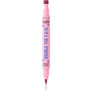 Wet n Wild SpongeBob SquarePants Double The F.U.N. Liquid Eyeliner & Stamp multifunkční linka na oči odstín Jumpin' Jellyfish 1.2 ml obraz