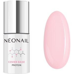 NEONAIL Cover Base Protein podkladový lak pro gelové nehty odstín Nude Rose 7.2 ml obraz