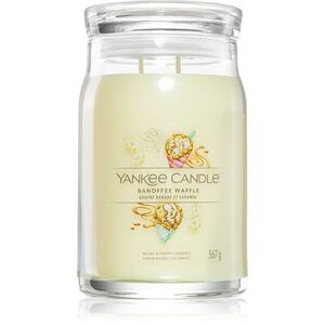 Yankee Candle Banoffee Waffle vonná svíčka Signature 567 g obraz