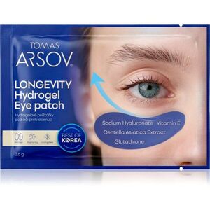 Tomas Arsov Longevity Hydrogel Eye patch hydrogelové polštářky proti stárnutí 3.6 g obraz