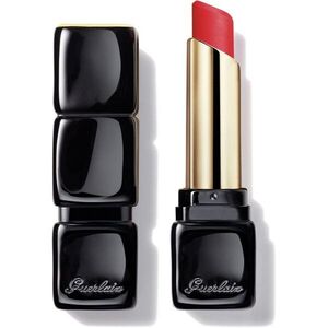 GUERLAIN KissKiss Tender Matte dlouhotrvající rtěnka s matným efektem odstín 885 Gentle Coral 2.8 g obraz