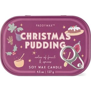 Paddywax Bistro Tin Christmas Pudding vonná svíčka v plechovce 127 g obraz