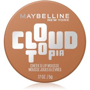 MAYBELLINE NEW YORK CloudTopia matná krémová tvářenka na rty a tváře odstín 12 5 g obraz
